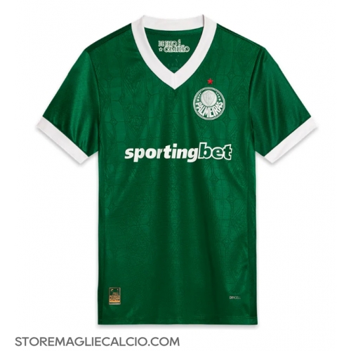 Palmeiras Maglia Gara Casa Repliche 2025-26 Maniche Corte Palmeiras Maglia Gara Casa Repliche 2025-26 Maniche Corte